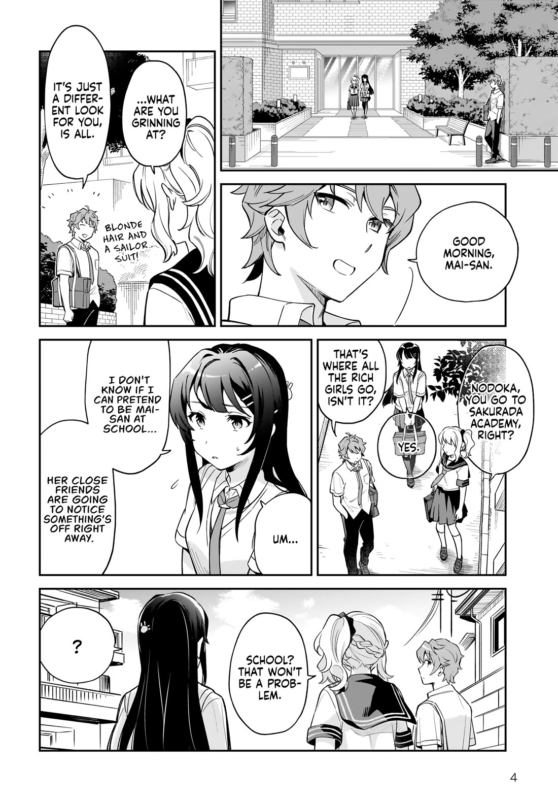 Rascal Does Not Dream of Siscon Idol Chapter 3.1 page 4 - Chapter 3.1