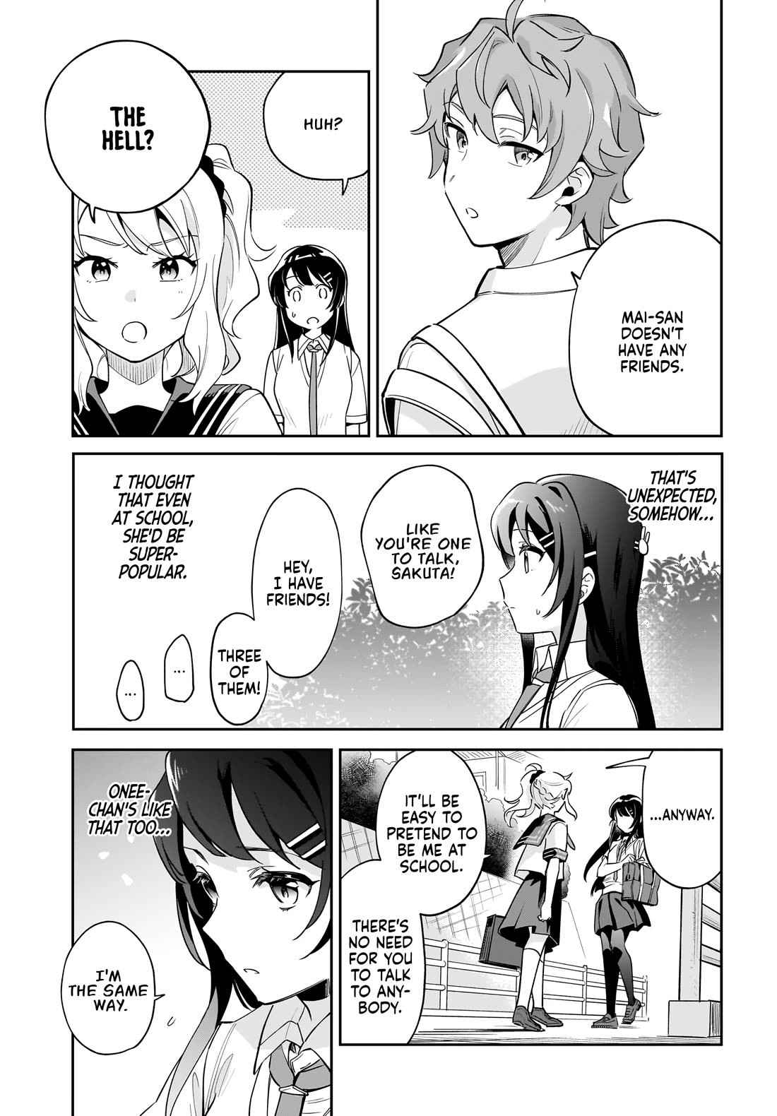 Rascal Does Not Dream of Siscon Idol Chapter 3.1 page 5 - Chapter 3.1