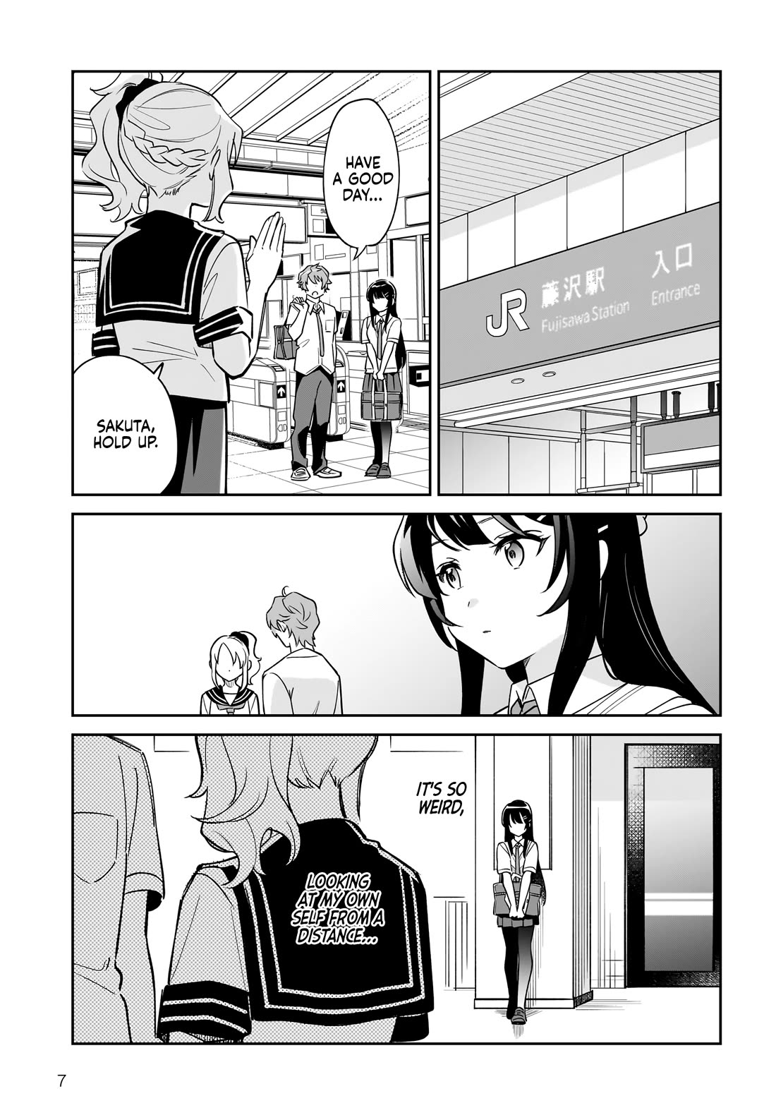 Rascal Does Not Dream of Siscon Idol Chapter 3.1 page 7 - Chapter 3.1