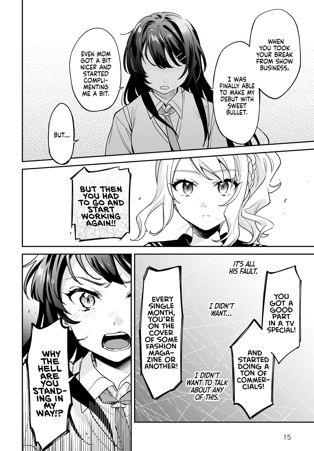 Rascal Does Not Dream of Siscon Idol Chapter 3.2 page 15 - Chapter 3.2