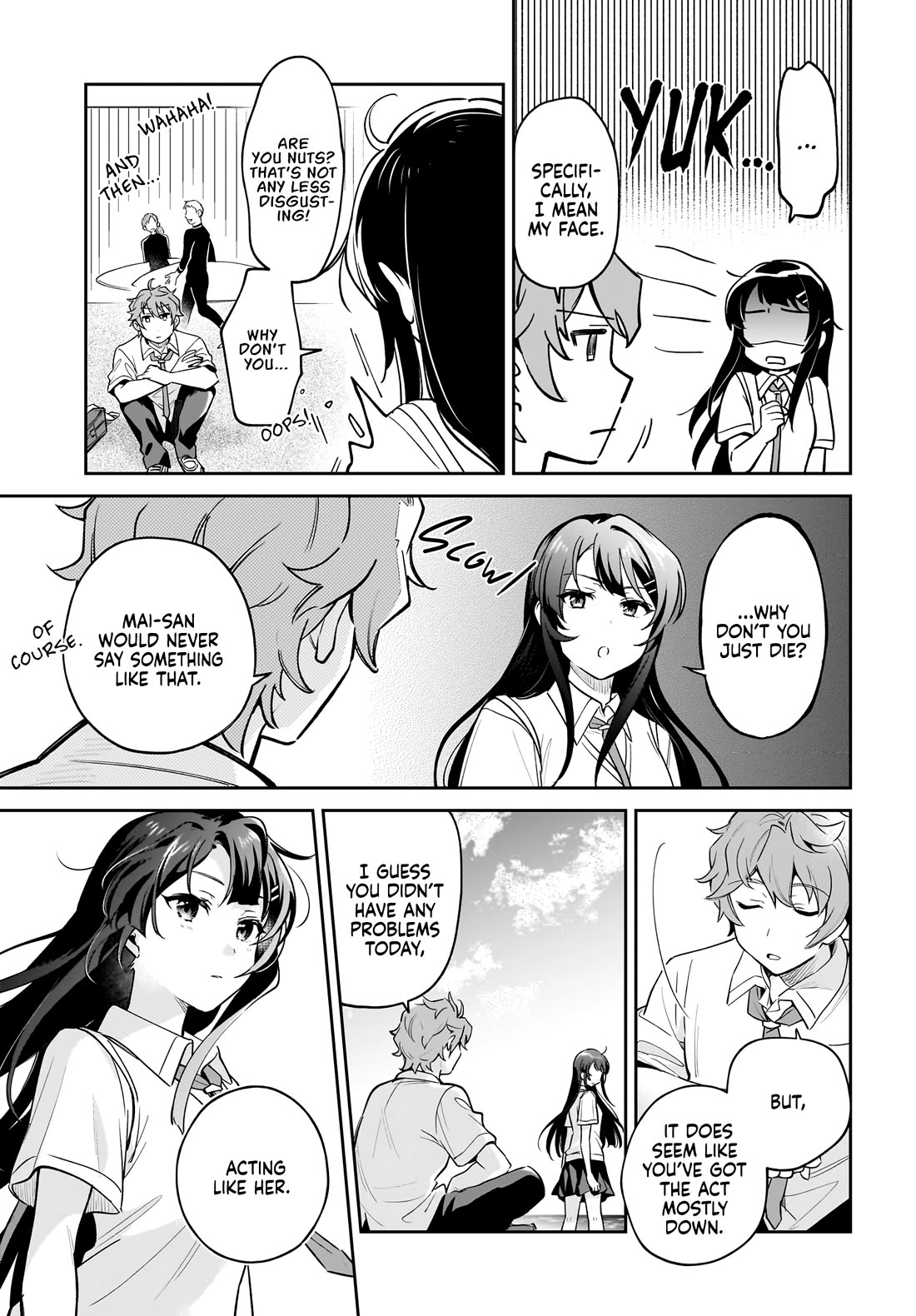 Rascal Does Not Dream of Siscon Idol Chapter 3.2 page 4 - Chapter 3.2