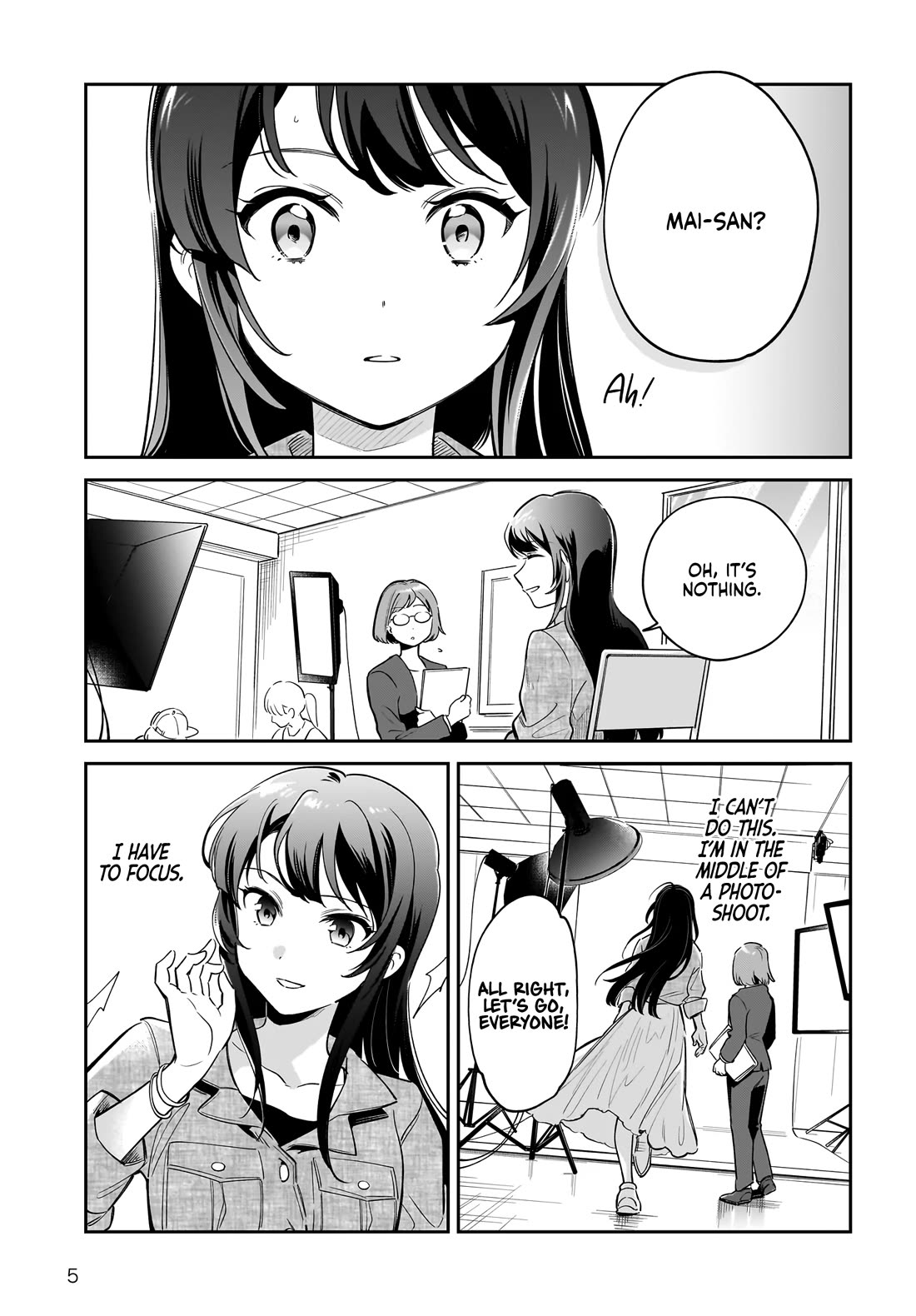 Rascal Does Not Dream of Siscon Idol Chapter 4.1 page 5 - Chapter 4.1