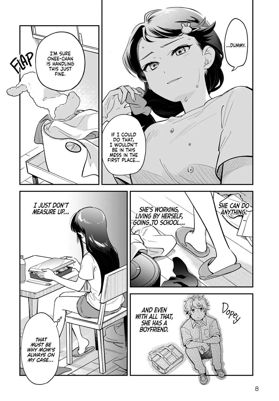 Rascal Does Not Dream of Siscon Idol Chapter 4.1 page 8 - Chapter 4.1