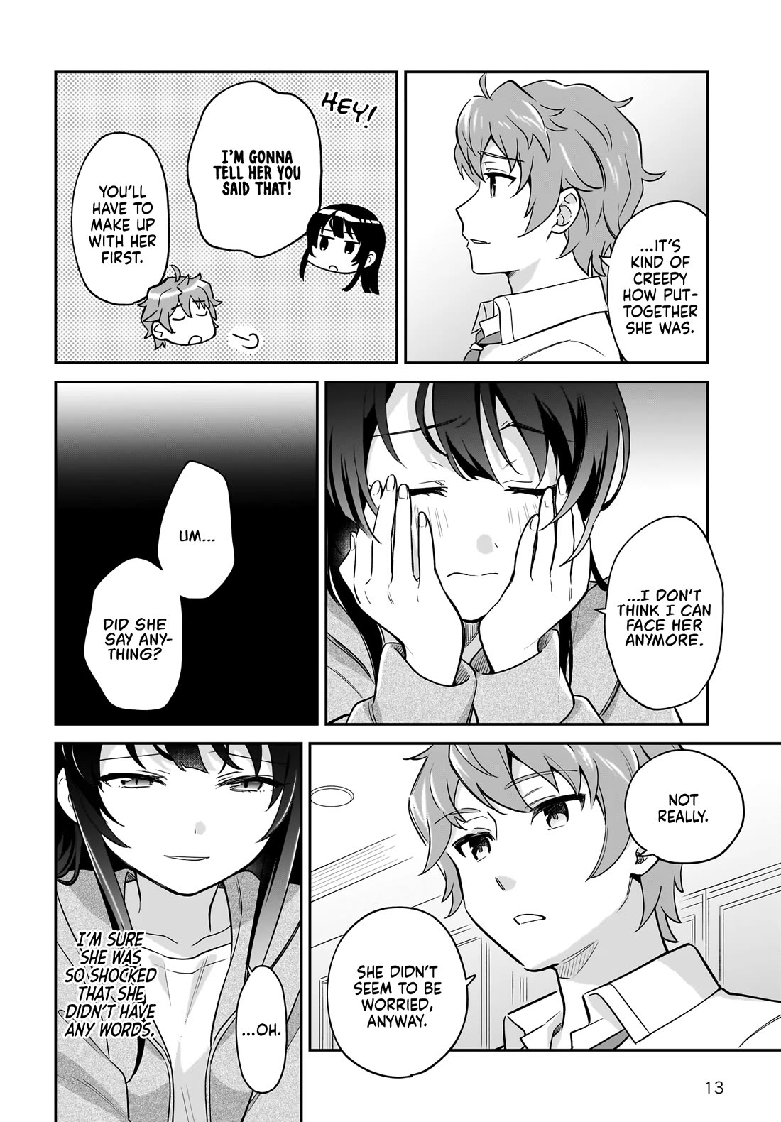 Rascal Does Not Dream of Siscon Idol Chapter 4.2 page 13 - Chapter 4.2