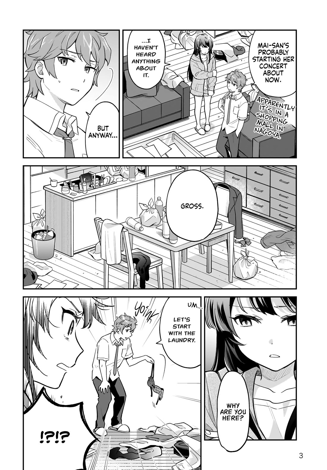 Rascal Does Not Dream of Siscon Idol Chapter 4.2 page 3 - Chapter 4.2