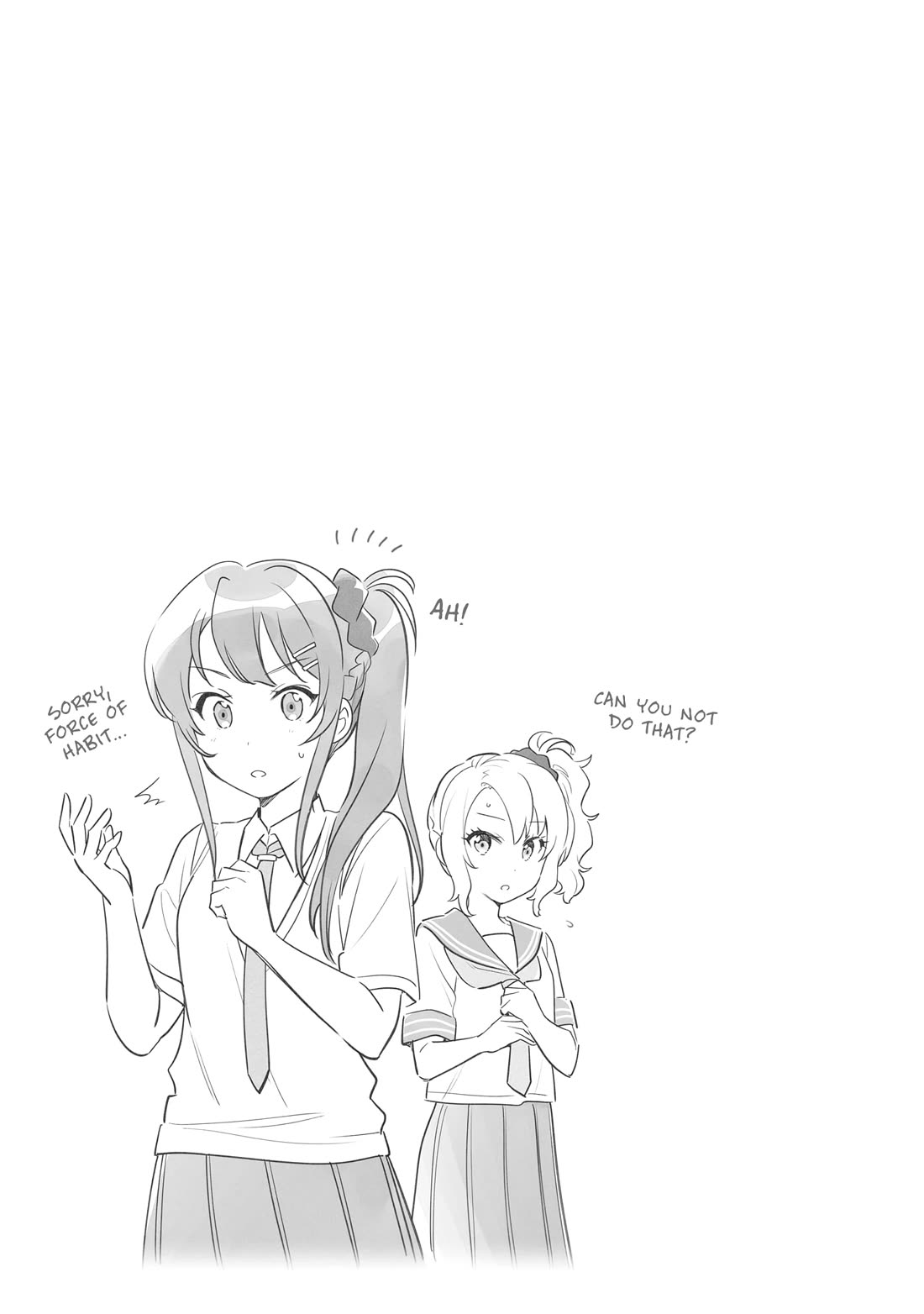 Rascal Does Not Dream of Siscon Idol Chapter 5.5 page 5 - Chapter 5.5: Volume 1 Extras