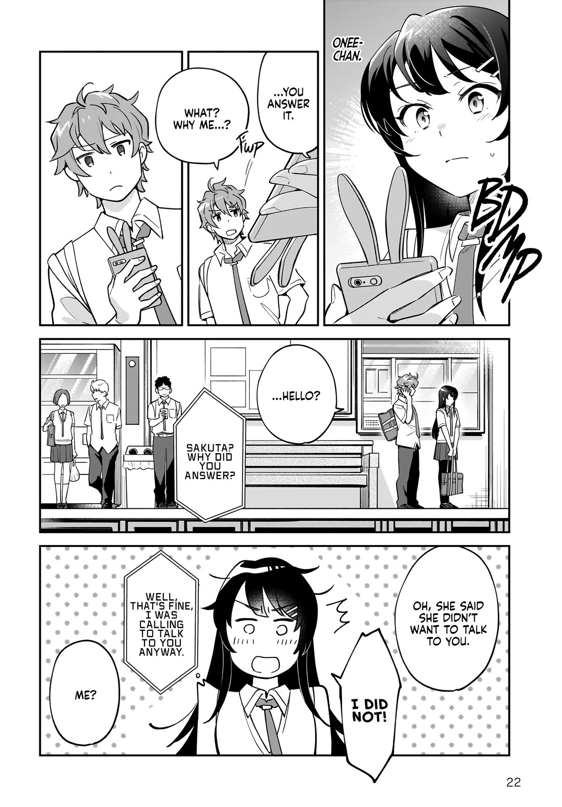 Rascal Does Not Dream of Siscon Idol Chapter 5 page 22 - Chapter 5