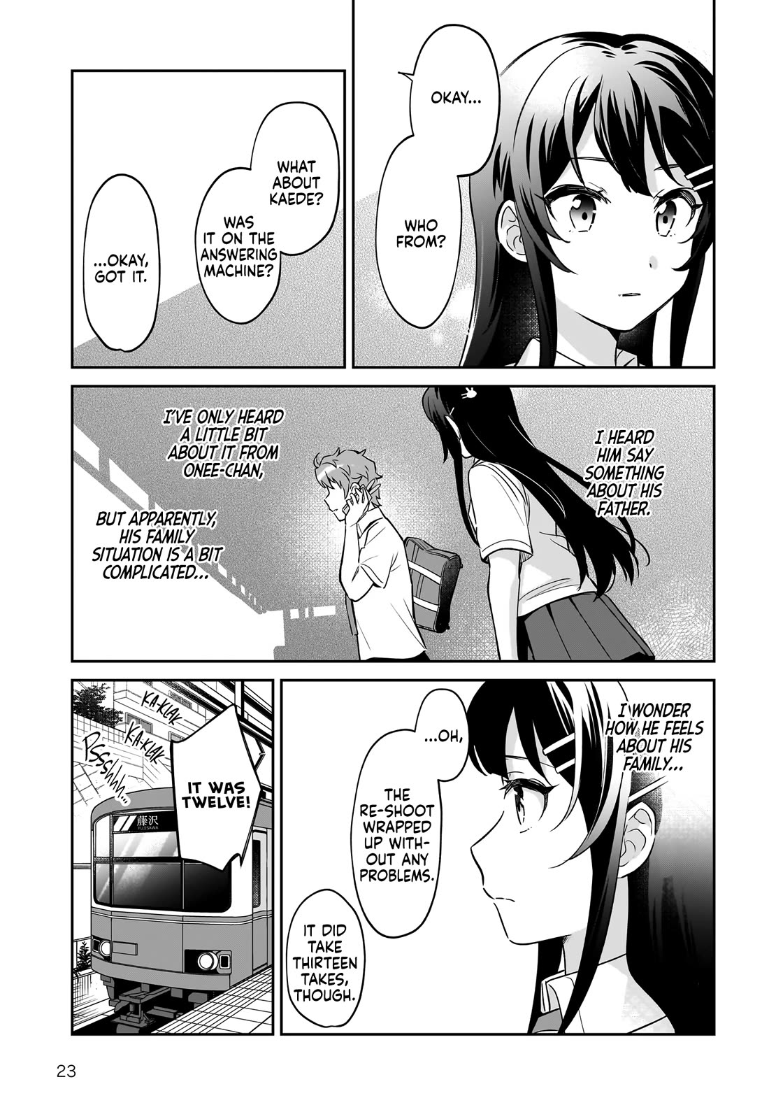 Rascal Does Not Dream of Siscon Idol Chapter 5 page 23 - Chapter 5
