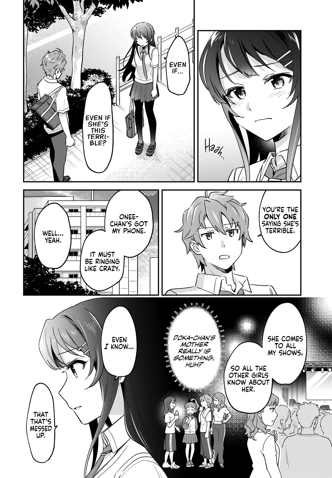 Rascal Does Not Dream of Siscon Idol Chapter 6 page 10 - Chapter 6