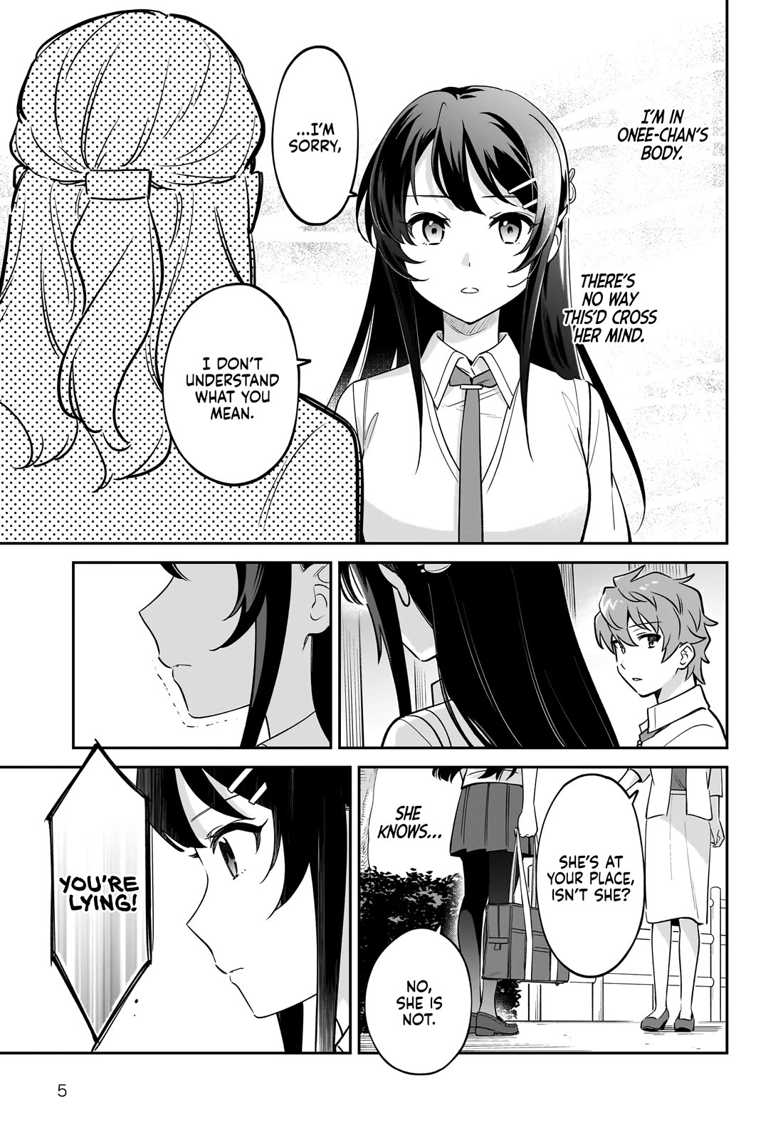 Rascal Does Not Dream of Siscon Idol Chapter 6 page 5 - Chapter 6