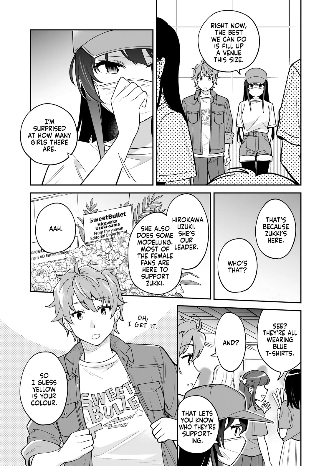 Rascal Does Not Dream of Siscon Idol Chapter 7.1 page 3 - Chapter 7.1