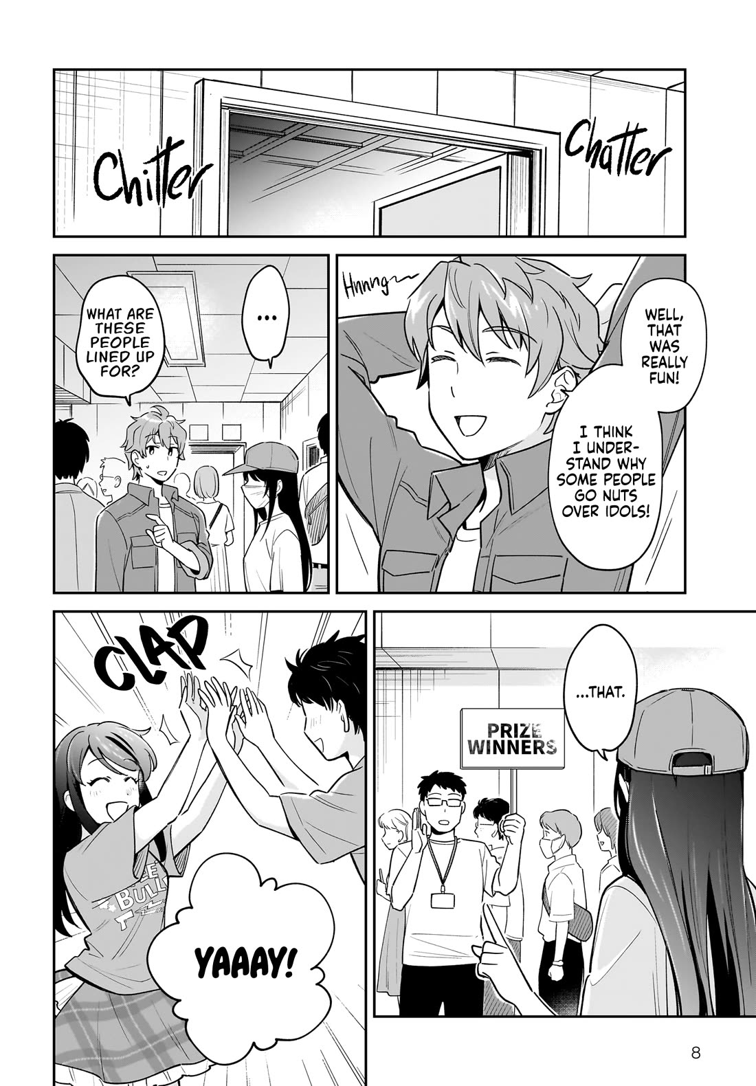Rascal Does Not Dream of Siscon Idol Chapter 7.2 page 8 - Chapter 7.2