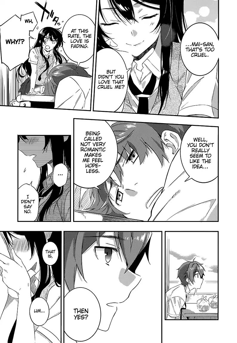Rascal Does Not Dream of the Petite Devil Kohai Chapter 1 page 18 - Chapter 1