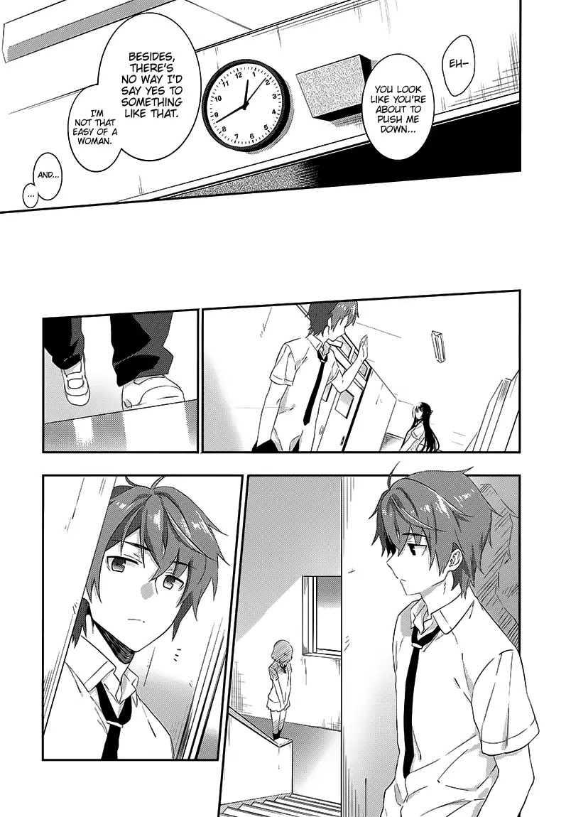 Rascal Does Not Dream of the Petite Devil Kohai Chapter 1 page 32 - Chapter 1