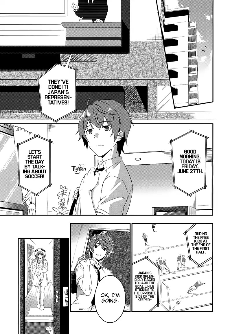 Rascal Does Not Dream of the Petite Devil Kohai Chapter 1 page 6 - Chapter 1