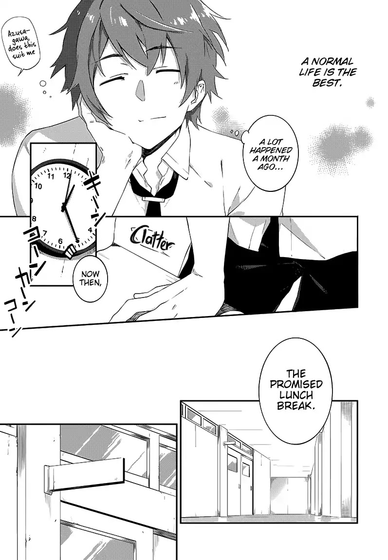 Rascal Does Not Dream of the Petite Devil Kohai Chapter 1 page 8 - Chapter 1