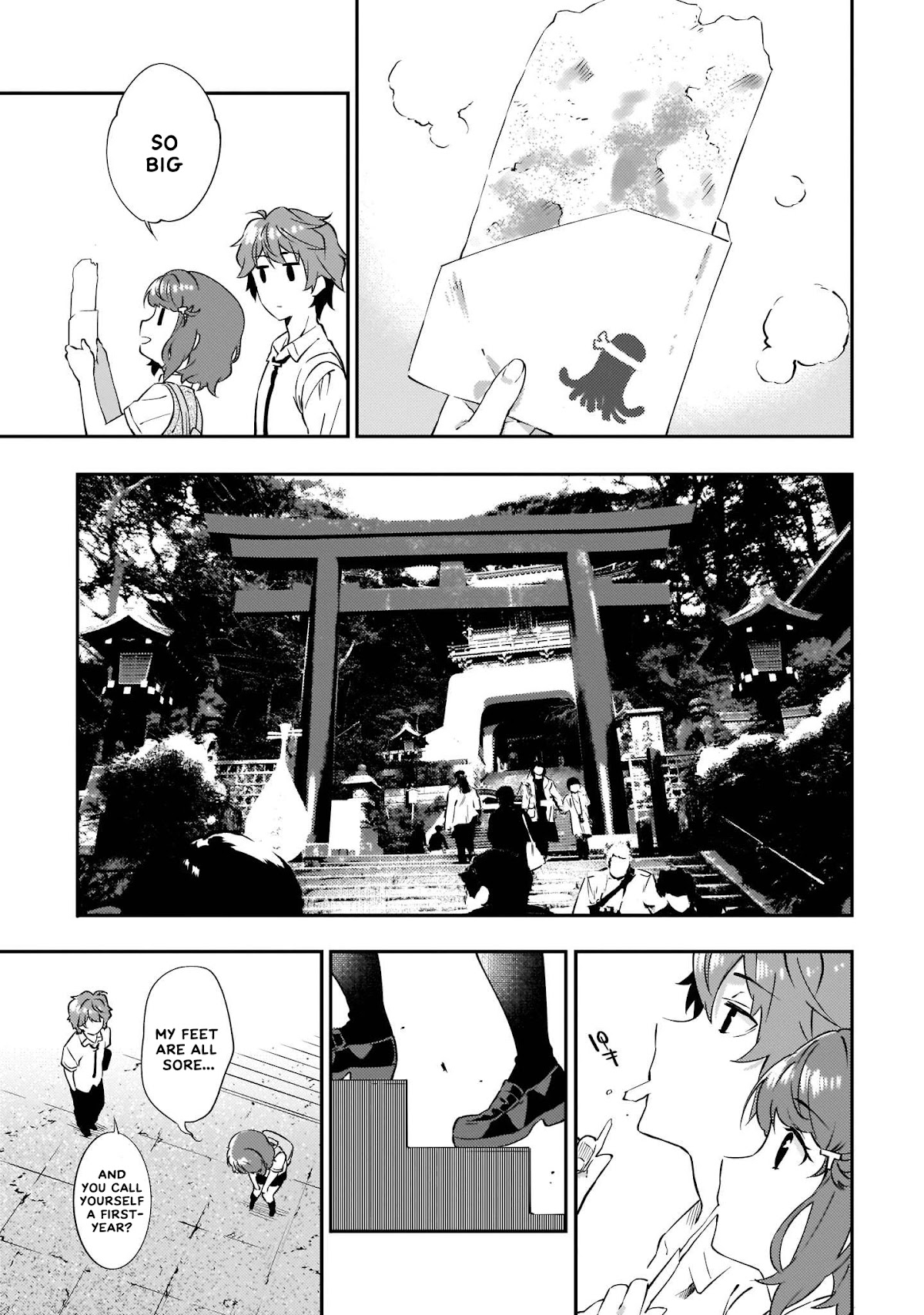 Rascal Does Not Dream of the Petite Devil Kohai Chapter 11 page 12 - Chapter 11