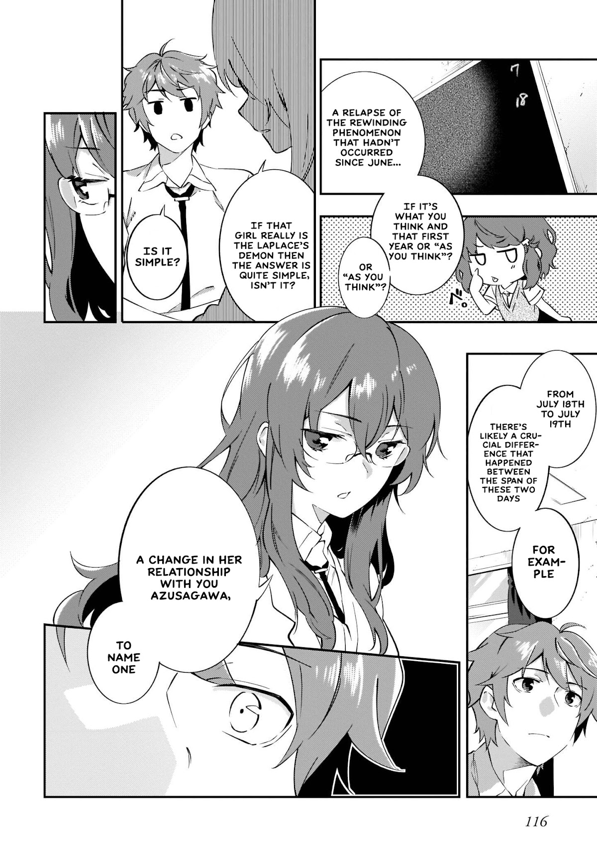Rascal Does Not Dream of the Petite Devil Kohai Chapter 11 page 3 - Chapter 11