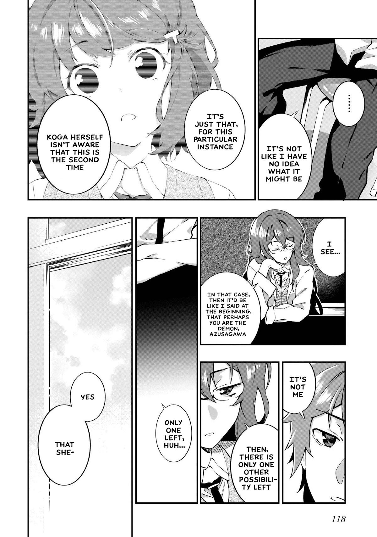 Rascal Does Not Dream of the Petite Devil Kohai Chapter 11 page 5 - Chapter 11