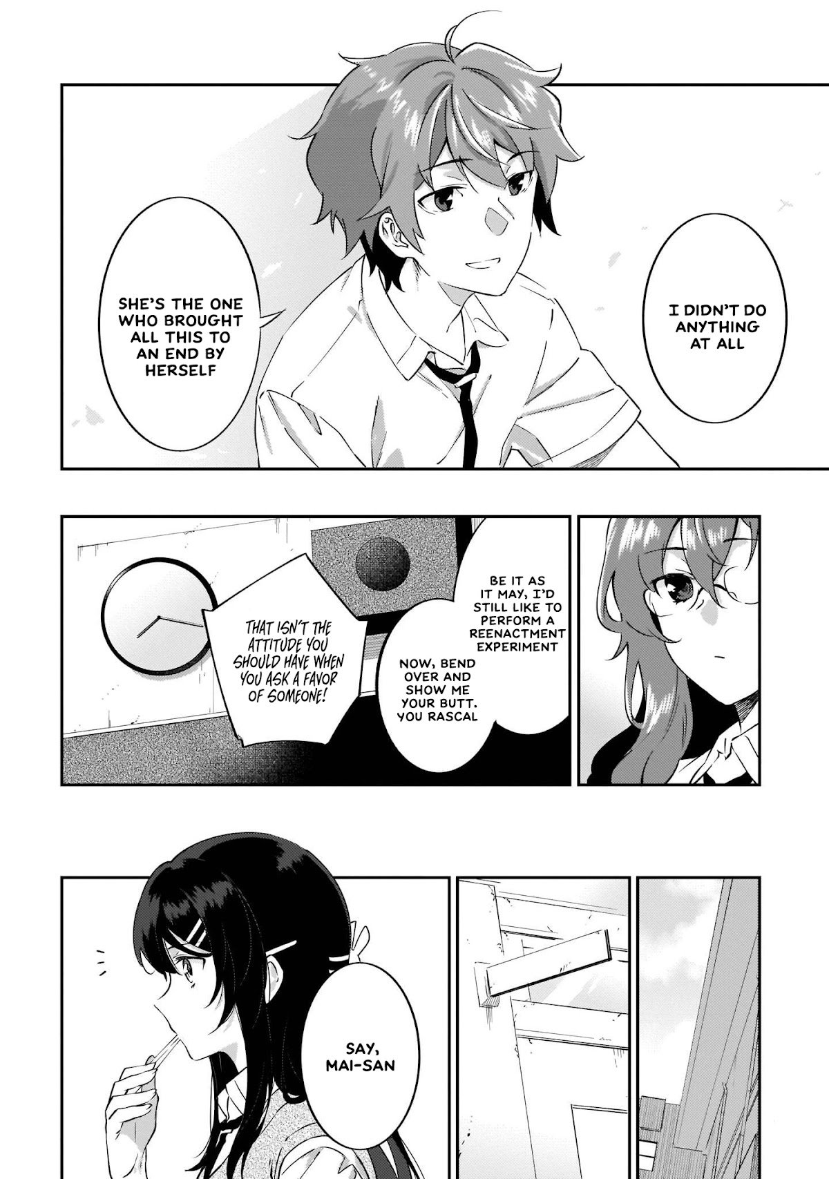 Rascal Does Not Dream of the Petite Devil Kohai Chapter 12 page 23 - Chapter 12 [END]