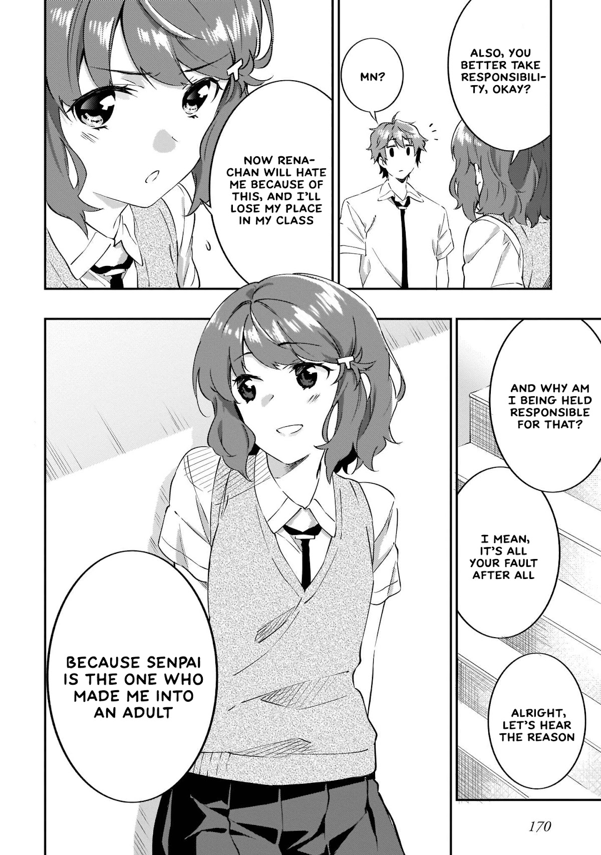 Rascal Does Not Dream of the Petite Devil Kohai Chapter 12 page 31 - Chapter 12 [END]