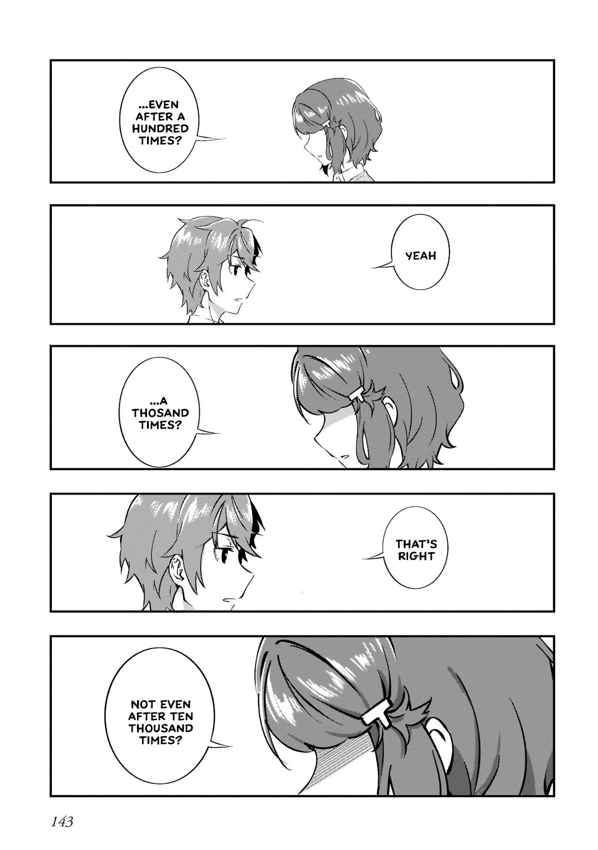 Rascal Does Not Dream of the Petite Devil Kohai Chapter 12 page 4 - Chapter 12 [END]