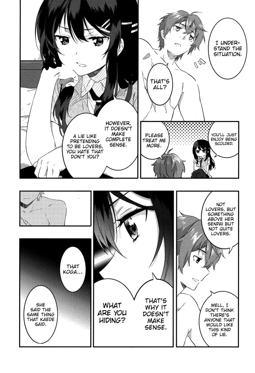 Rascal Does Not Dream of the Petite Devil Kohai Chapter 4 page 17 - Chapter 4