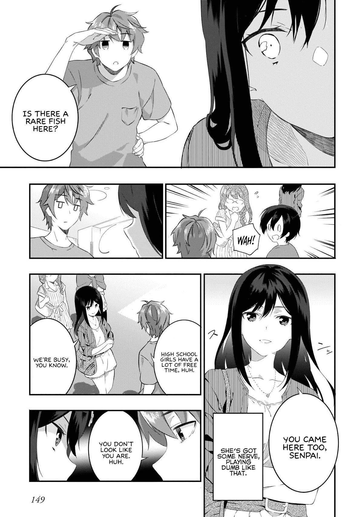 Rascal Does Not Dream of the Petite Devil Kohai Chapter 5 page 17 - Chapter 5