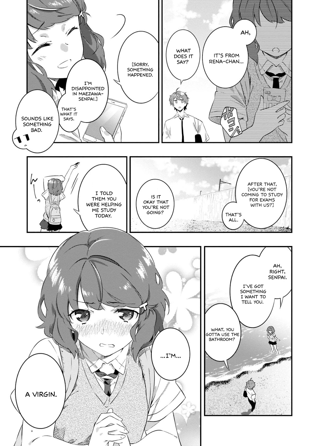 Rascal Does Not Dream of the Petite Devil Kohai Chapter 8 page 26 - Chapter 8