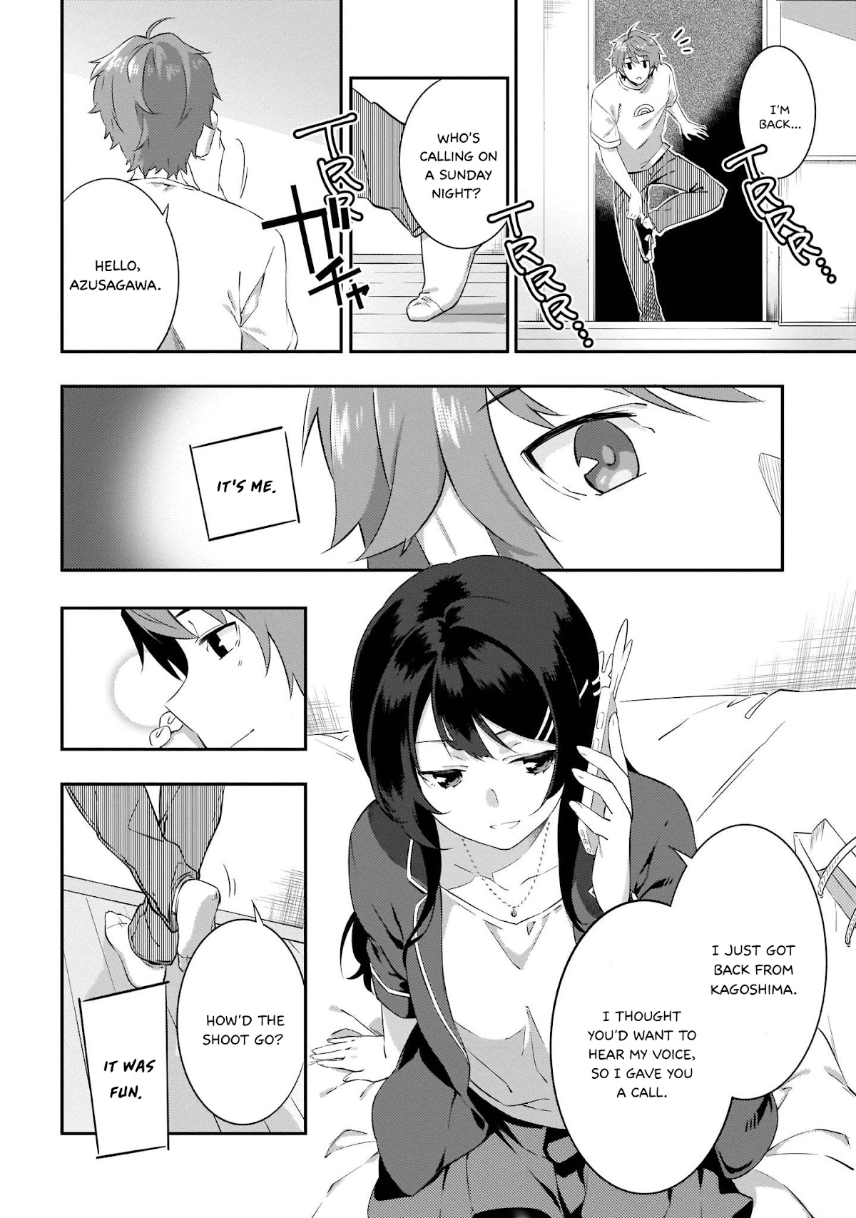 Rascal Does Not Dream of the Petite Devil Kohai Chapter 8 page 7 - Chapter 8