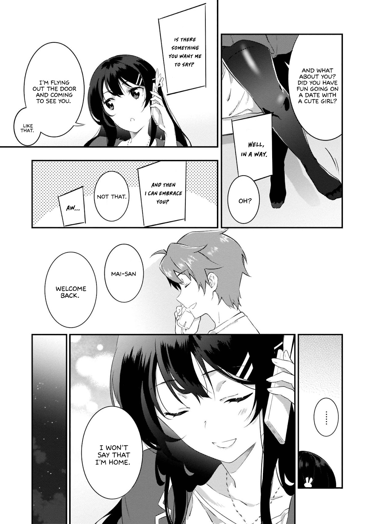 Rascal Does Not Dream of the Petite Devil Kohai Chapter 8 page 8 - Chapter 8