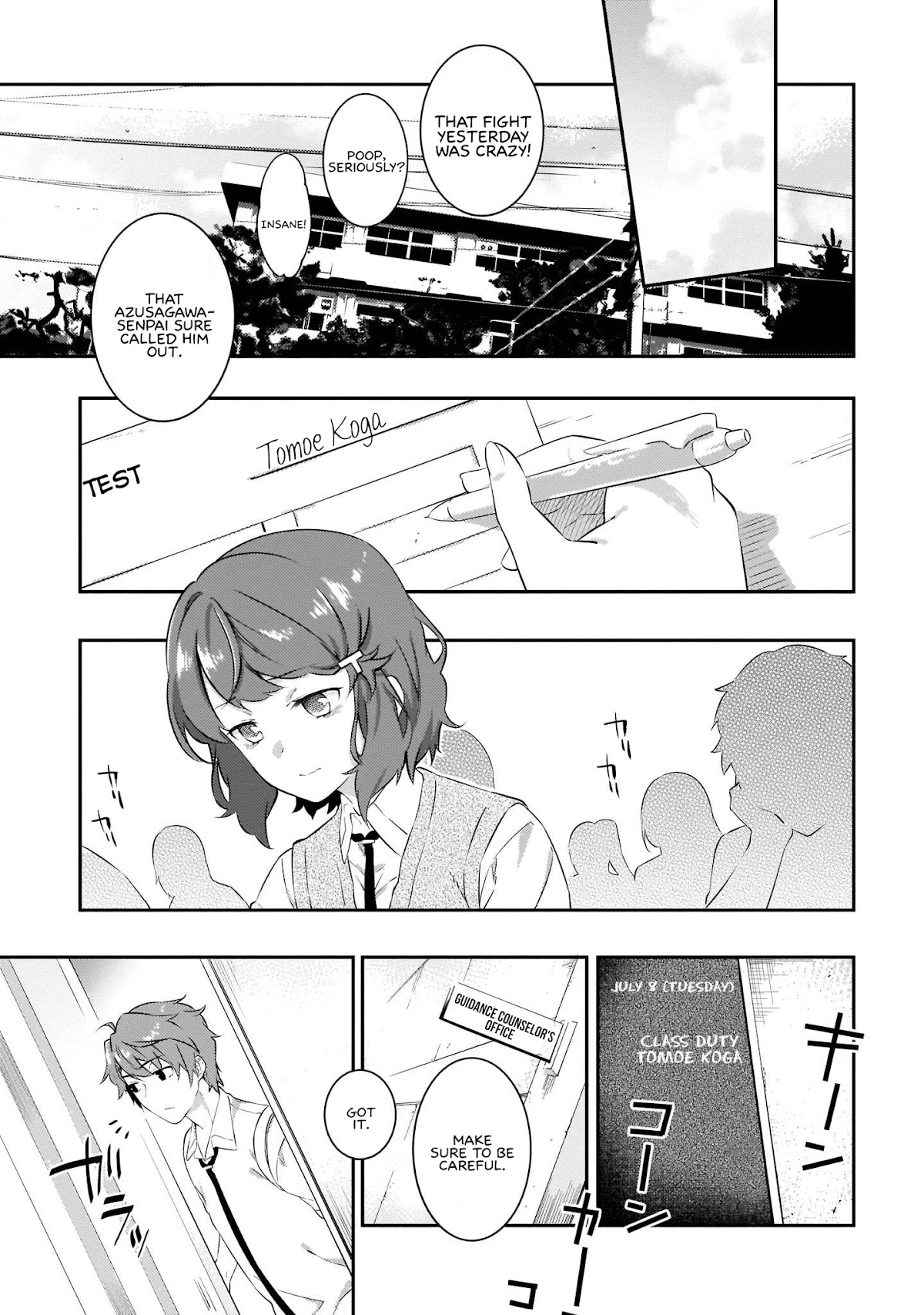 Rascal Does Not Dream of the Petite Devil Kohai Chapter 9 page 12 - Chapter 9