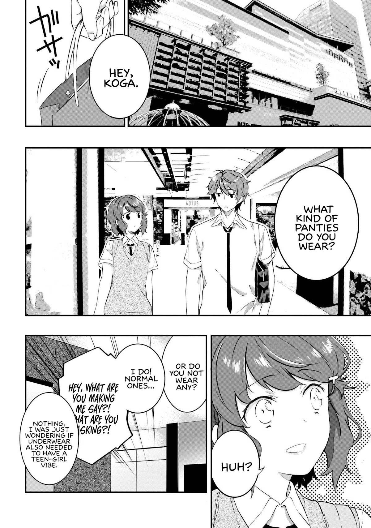 Rascal Does Not Dream of the Petite Devil Kohai Chapter 9 page 17 - Chapter 9