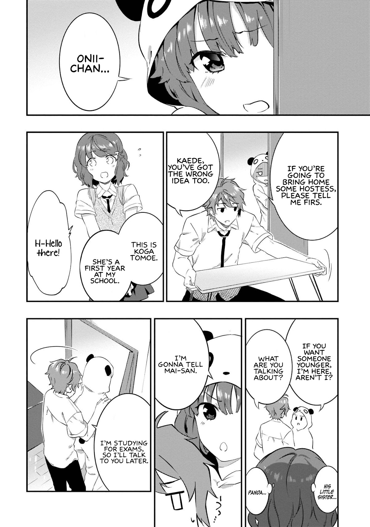 Rascal Does Not Dream of the Petite Devil Kohai Chapter 9 page 5 - Chapter 9