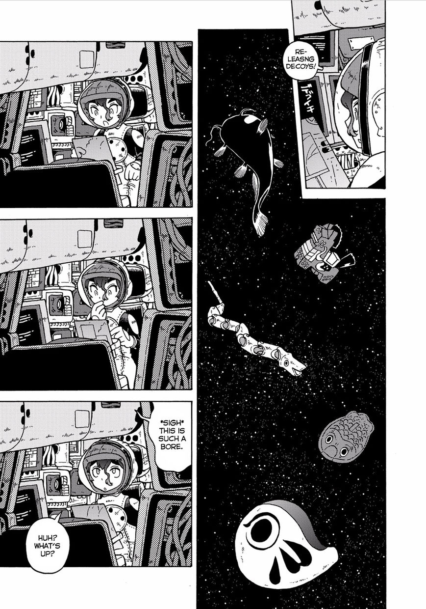 Rasenjin Douji Jouei Chapter 1 page 12 - Chapter 1 : Raccoon Dog Fleet