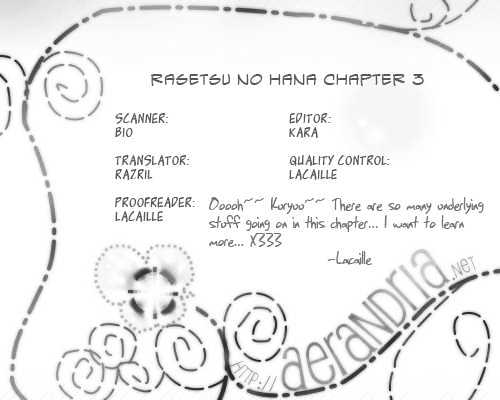 Rasetsu no Hana Chapter 3 page 2 - Chapter 3
