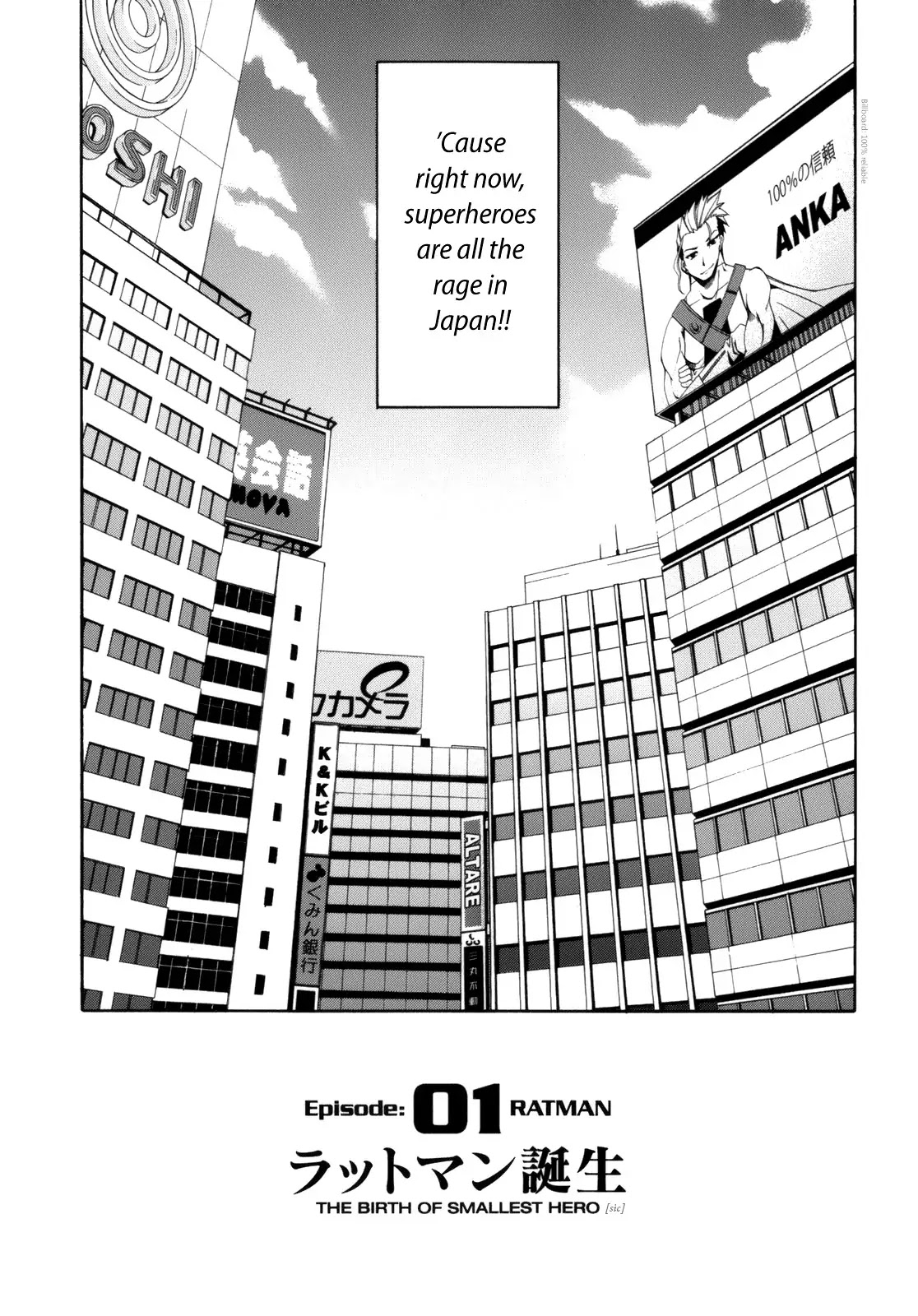 Ratman Chapter 1 page 10 - Chapter 1 : The Birth Of Smallest Hero