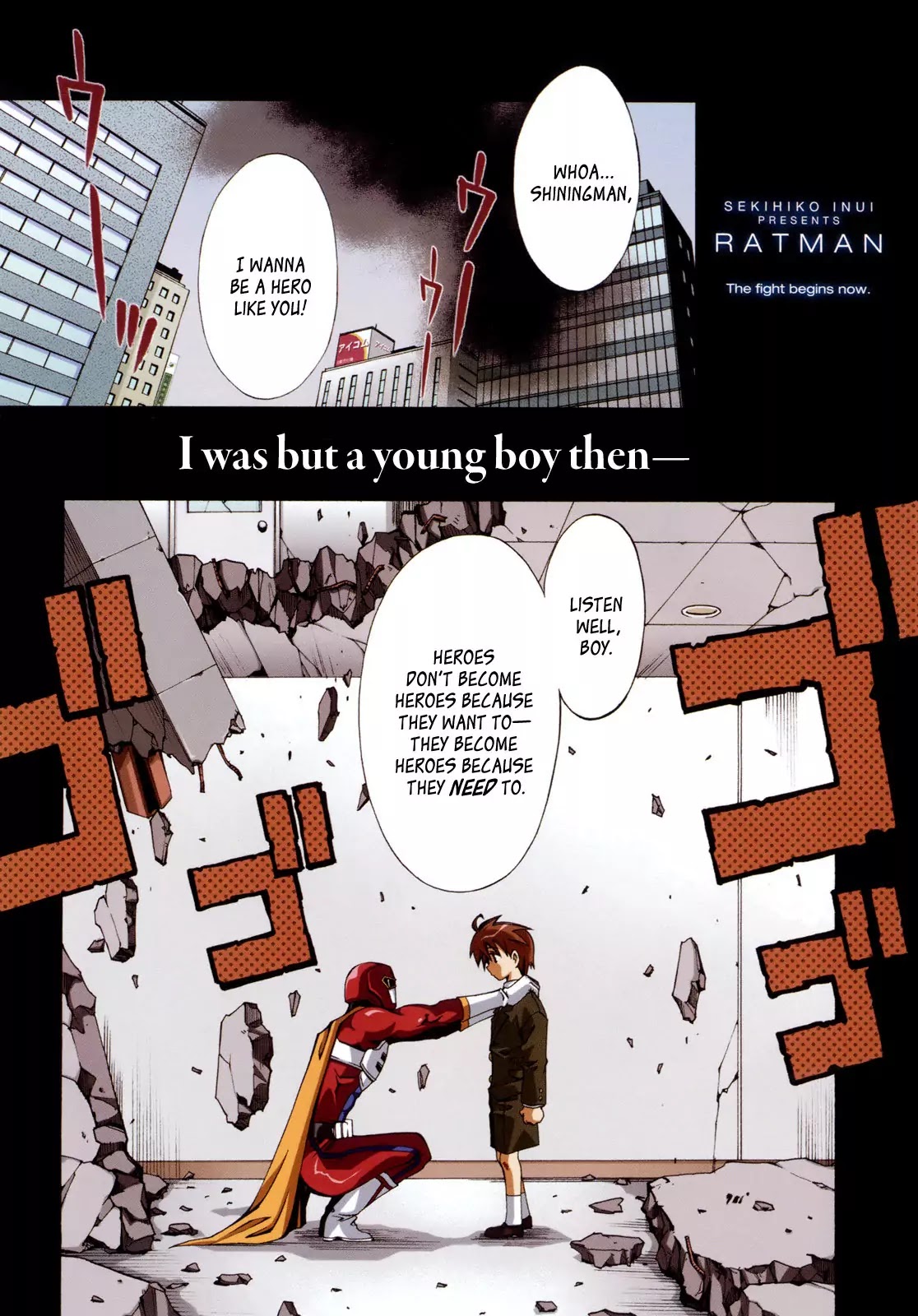 Ratman Chapter 1 page 4 - Chapter 1 : The Birth Of Smallest Hero