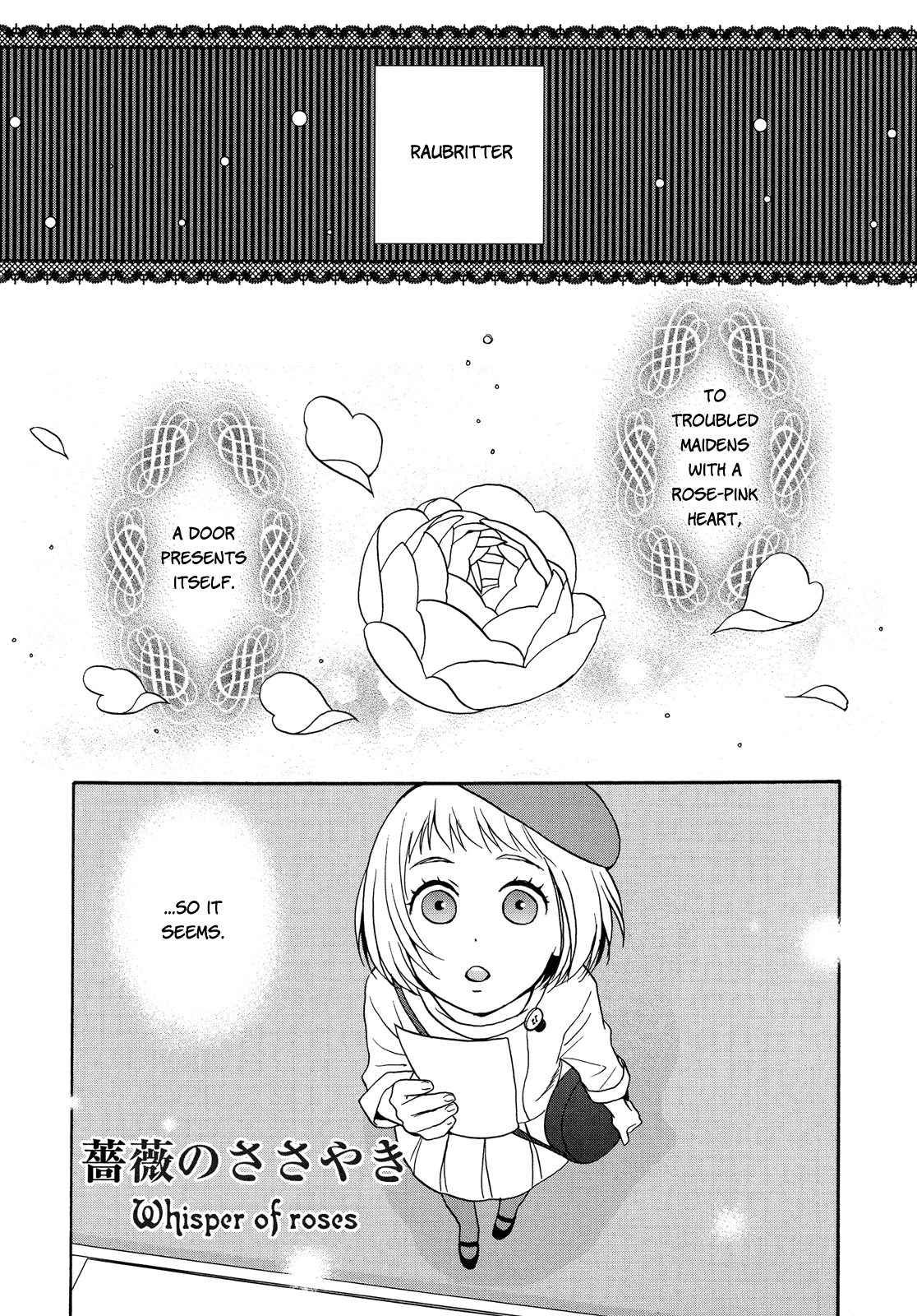 Raubritter* Chapter 1 page 3 - Chapter 1: Whisper of roses