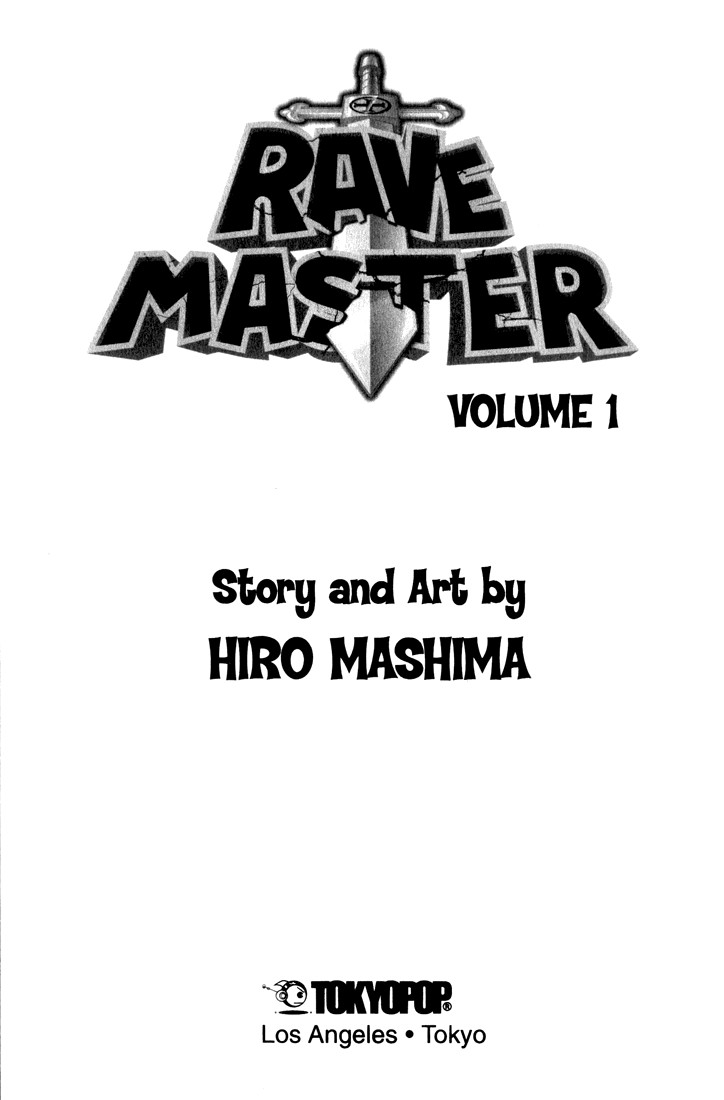 Rave Master Chapter 1 page 3 - Chapter 1