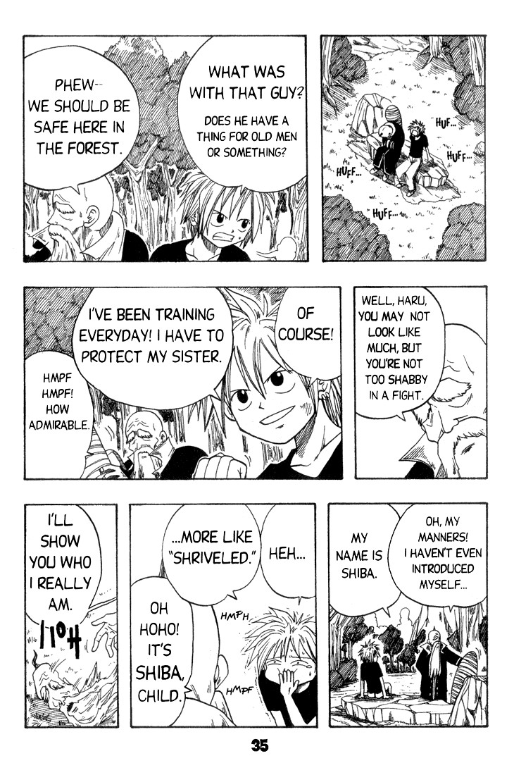 Rave Master Chapter 1 page 33 - Chapter 1