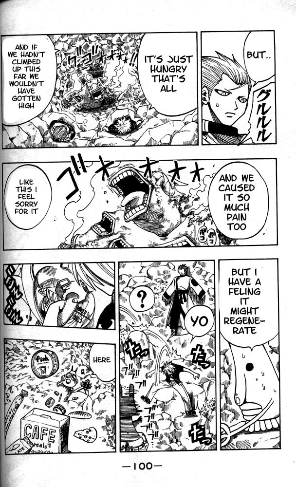 Rave Master Chapter 102 page 11 - Chapter 102: moving ambition