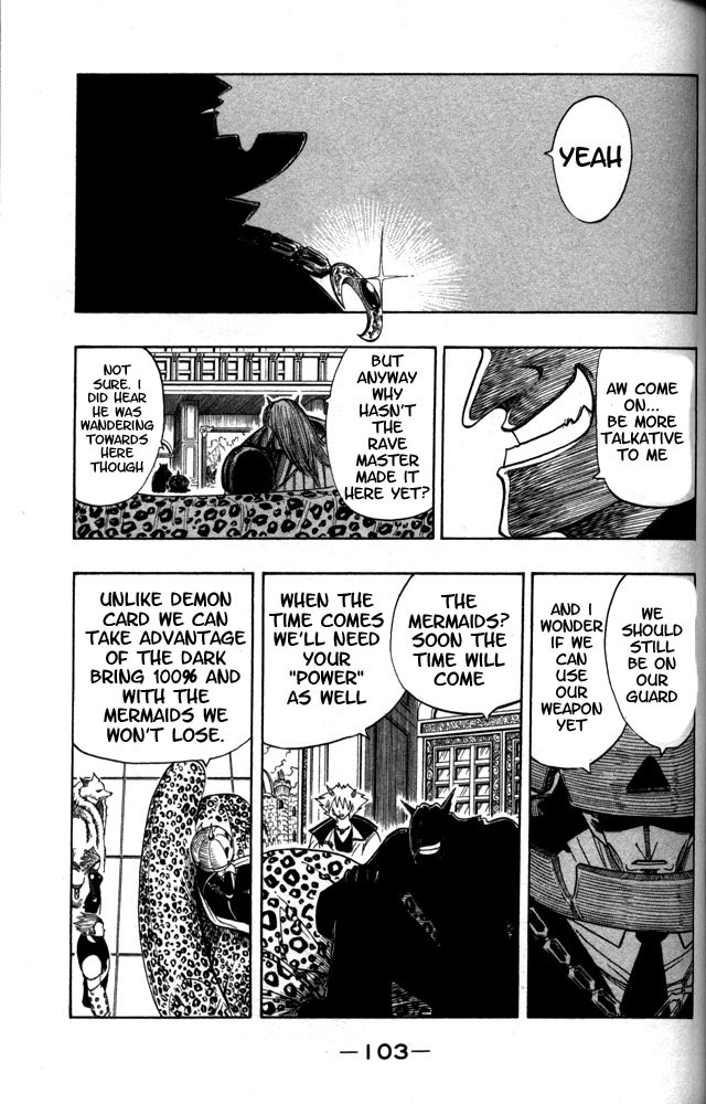 Rave Master Chapter 102 page 14 - Chapter 102: moving ambition