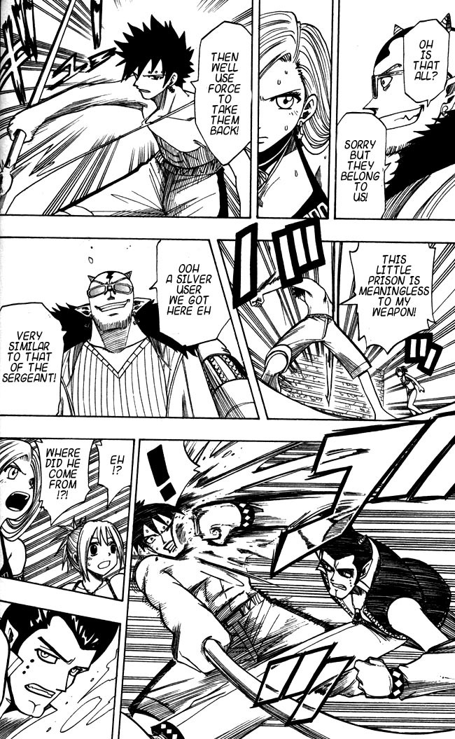 Rave Master Chapter 106 page 23 - Chapter 106: shaolan infiltration