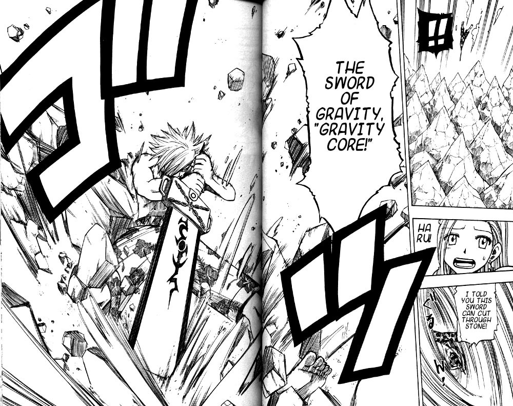 Rave Master Chapter 107 page 12 - Chapter 107: the future is in griff's hands