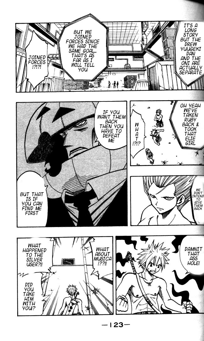 Rave Master Chapter 111 page 19 - Chapter 111: returning sadness