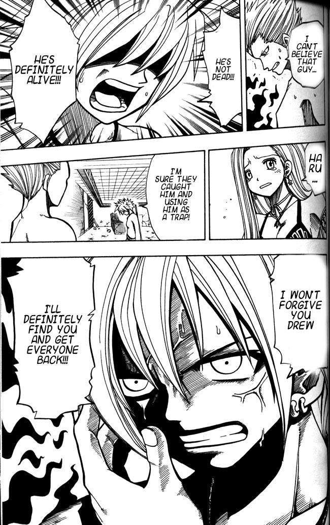 Rave Master Chapter 111 page 21 - Chapter 111: returning sadness