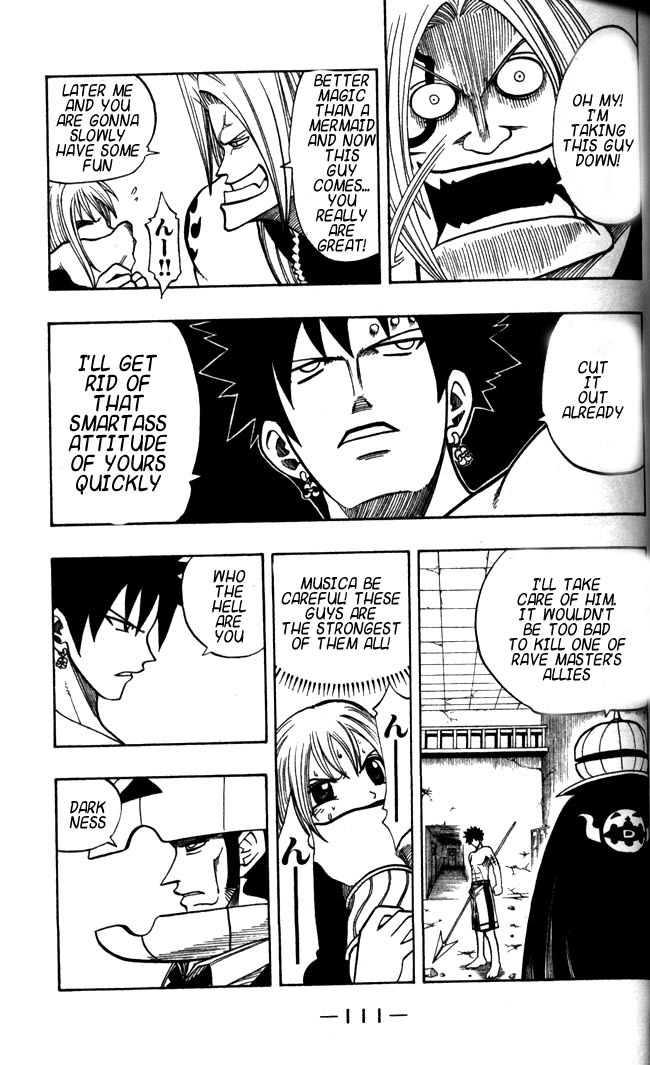 Rave Master Chapter 111 page 8 - Chapter 111: returning sadness