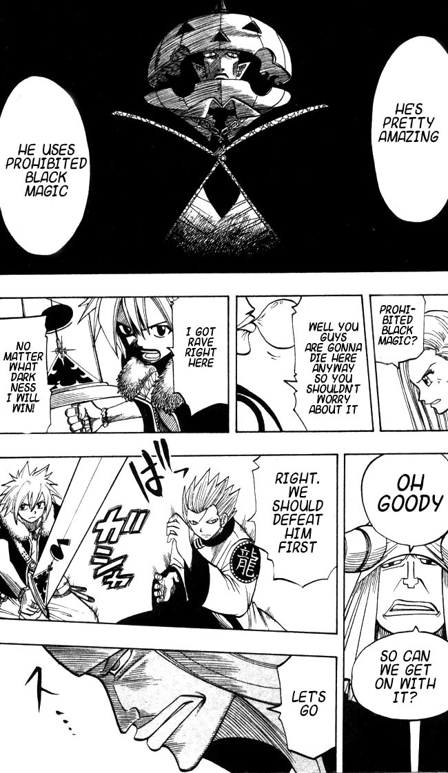 Rave Master Chapter 115 page 10 - Chapter 115: the marks of light and darkness