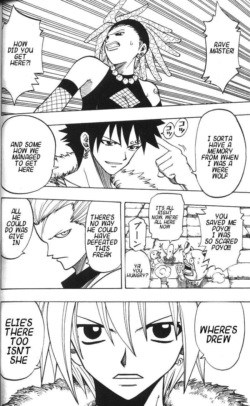 Rave Master Chapter 118 page 11 - Chapter 118: thats mean poyo